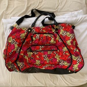 Betsey Johnson Floral Print Duffel Bag🖤